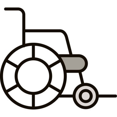 el arabası simgesi vektör illüstrasyonu