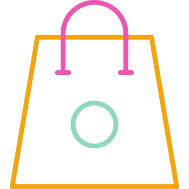 Alışveriş çantası. Basit tasarım