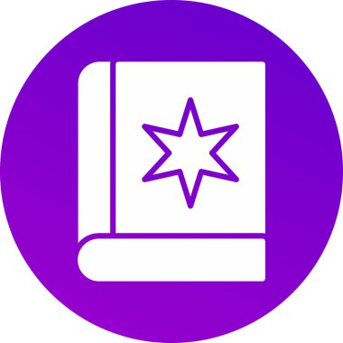 yıldız simgesi vektör illüstrasyonu