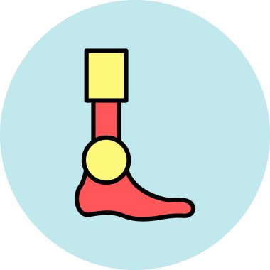 Çizgi film simgesinin vektör çizimi