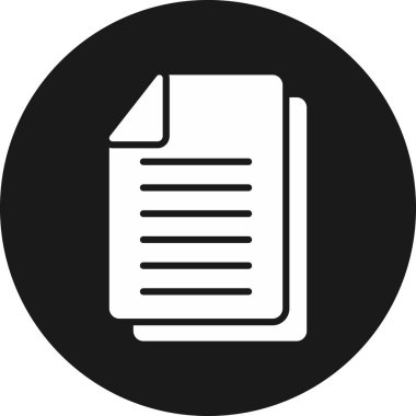 Belge Basit Vektör Simgesi ResmiComment