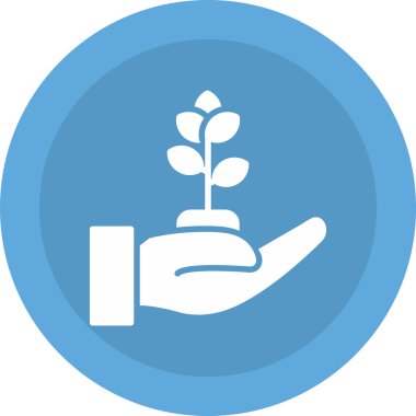 Bitkinin vektör illüstrasyonu