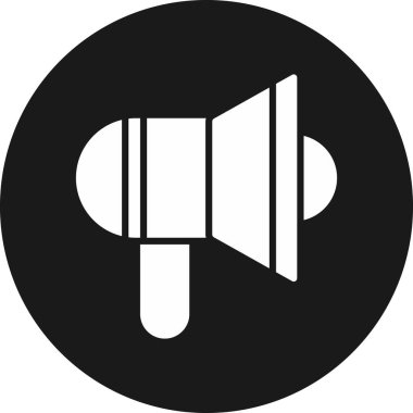 Hoparlör Düz Vektör Simgesi