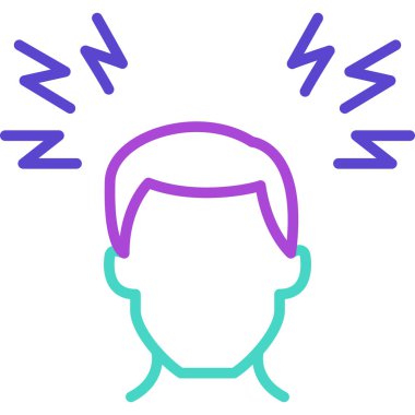 Adamım. Web simgesi basit illüstrasyon