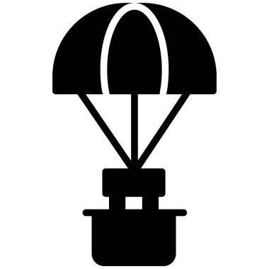 Hava balonu simgesini, anahat stili