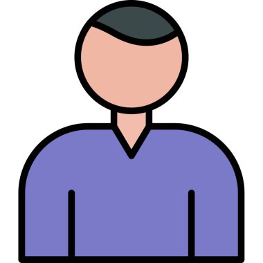 avatar erkek simgesi - taslak biçimi