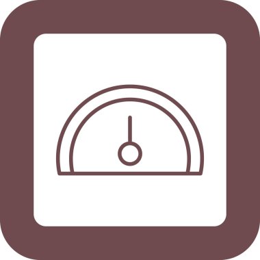 Hız göstergesinin vektör illüstrasyonu