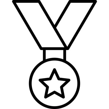 Ödül vektör simgesi