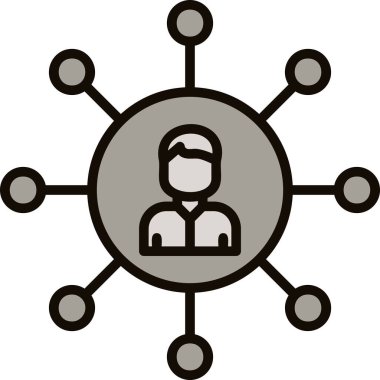 iş yönetimi simgesi, vektör illüstrasyon tasarımı