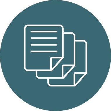 Belgenin vektör illüstrasyonu