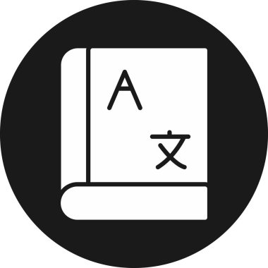 Kitap. Web simgesi basit illüstrasyon