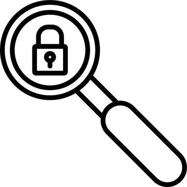 Arama simgesini ana hat biçiminde kilitle