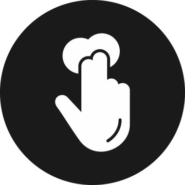 El işaretçisi. Web simgesi vektör illüstrasyonu