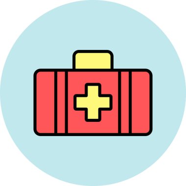 İlk yardım çantası. Basit tasarım