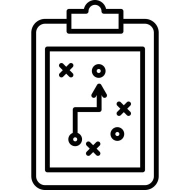 Pano vektör çizgisi simgesi