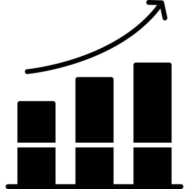 Grafik grafik vektör simgesi