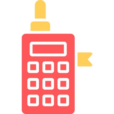 - Telefon. Web simgesi basit illüstrasyon