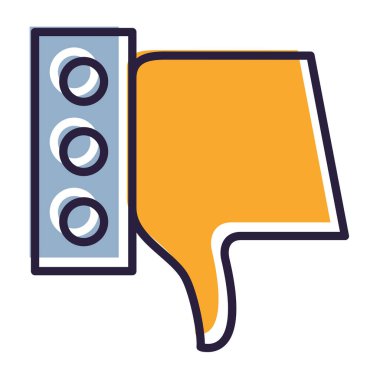 simge vektör illüstrasyonundan hoşlanmadım