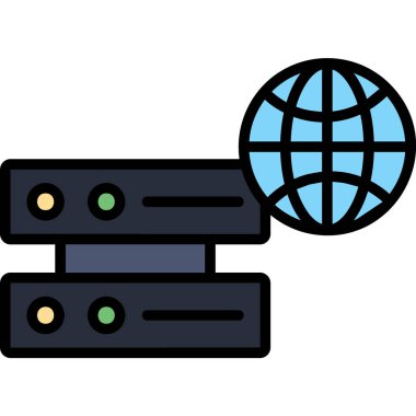 Internet bağlantısı vektör simgesi