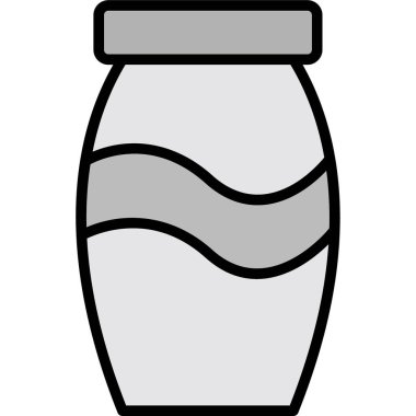 içecek simgesi, vektör illüstrasyonu