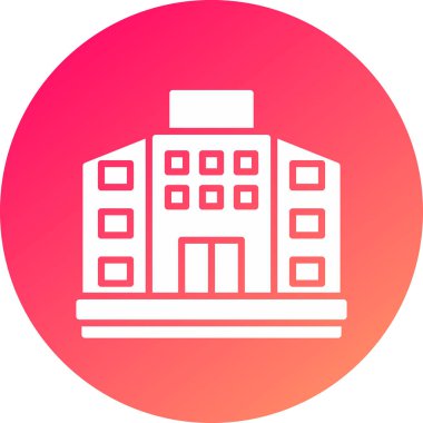 modern yapı web simgesi vektör illüstrasyonu