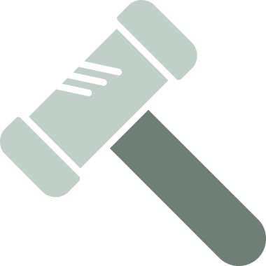 Çekiç ikonu vektör illüstrasyonu