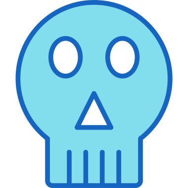 Cadılar Bayramı ikon vektör illüstrasyonu