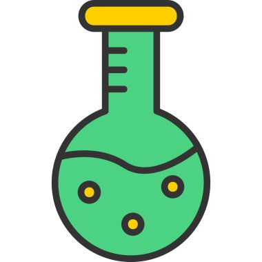 Matara şişesi laboratuvar simgesi