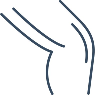 Satır biçiminde insan anatomisi simgesi