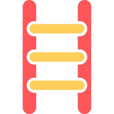 Bariyer düz vektör simgesi