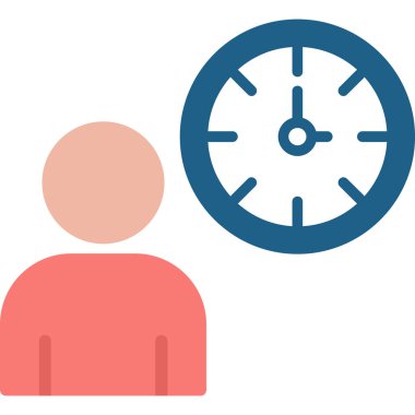 iş vektörü renk çizgisi simgesi