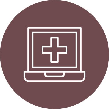 tıbbi simge vektör illüstrasyonu