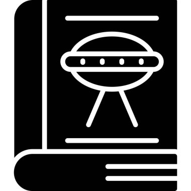 Kitap. Web simgesi basit illüstrasyon