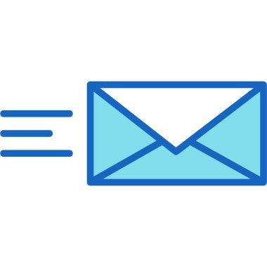 e- posta iletisi vektörü ince çizgi simgesi