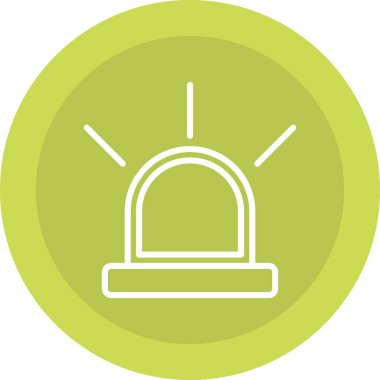 Alarm saati simgesi, vektör illüstrasyonu