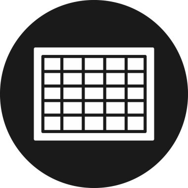 Takvim simgesi, vektör illüstrasyon tasarımı