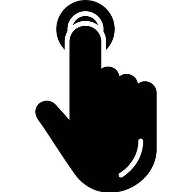 El hareketi simgesi ana hat biçiminde