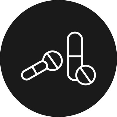 Tıbbi ve sağlık simgesinin vektör illüstrasyonu