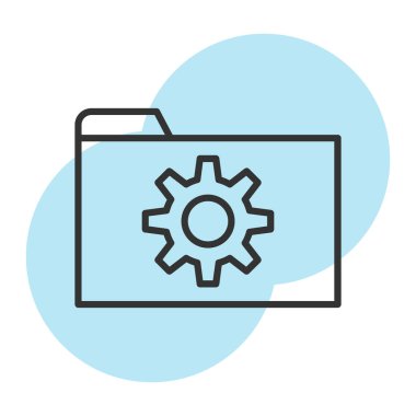 vektör ayarı simgesi