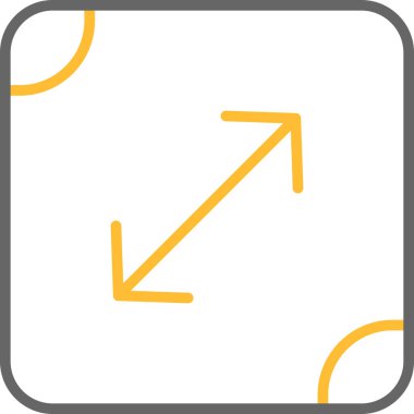 ok simgesi vektör illüstrasyonu