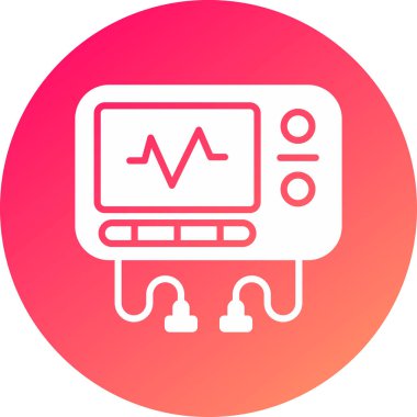 Modern tıbbi simgenin vektör illüstrasyonu