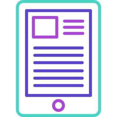 Web simgesi, basit tasarımın vektör illüstrasyonu