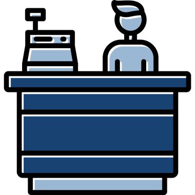 tam - taslak biçimdeki sayaç simgesi