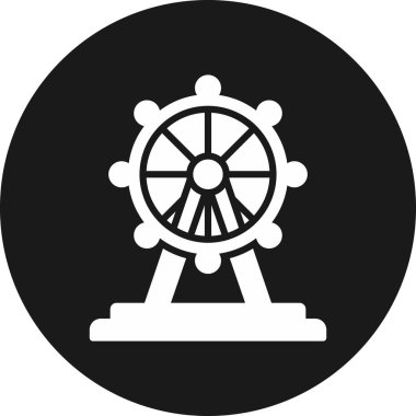 Bir geminin vektör çizimi