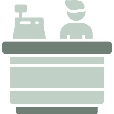 Duş banyosu ikonu. biçim düz sembol, kenar rengi, yuvarlak açılar, beyaz arkaplan