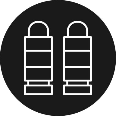 Modern b 'nin vektör illüstrasyonu eksik simgesi