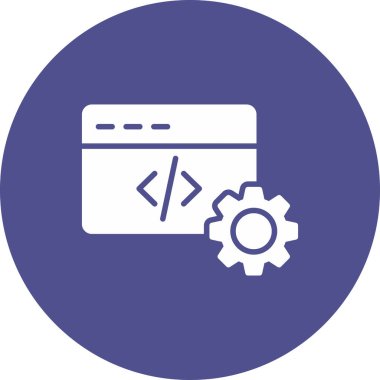 Web vektör simgesi kodlanıyor