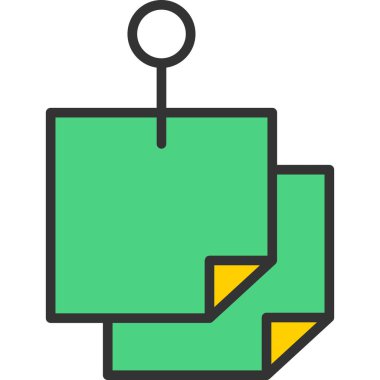 Harita yön bulma simgesi. beyaz üzerinde izole edilmiş çizgi haritası gezinme vektör rengi