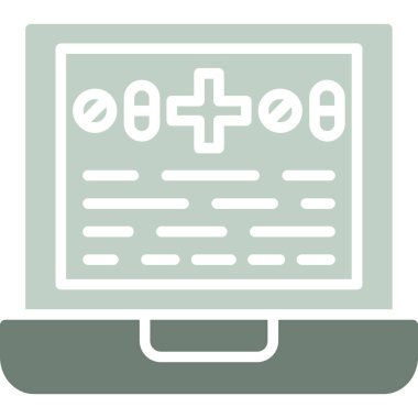 tıbbi çevrimiçi tıbbi simge