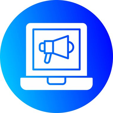 Seo simgesinin vektör illüstrasyonu